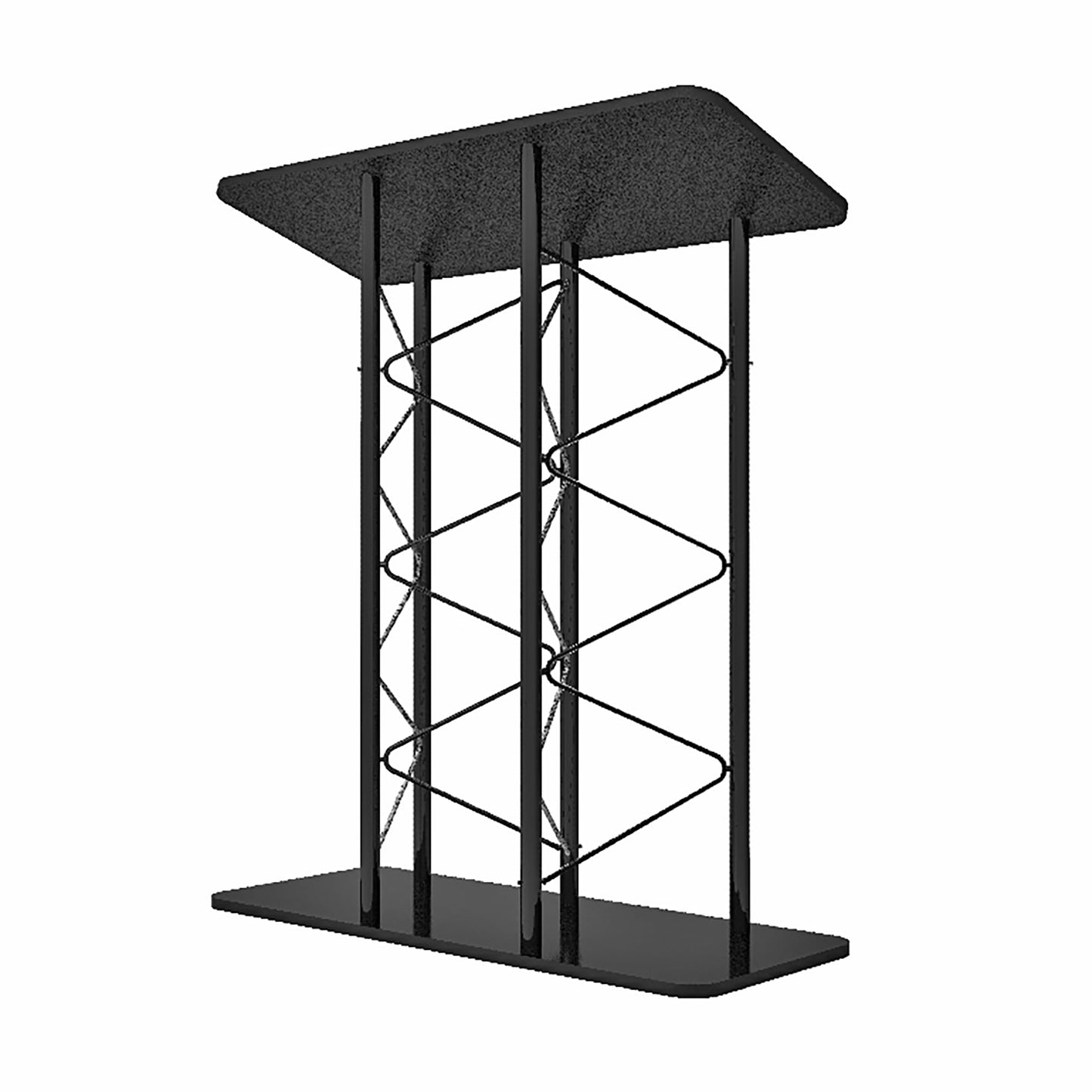 FixtureDisplays® Metal Truss Podium Double Width Modern Design 13137 13137
