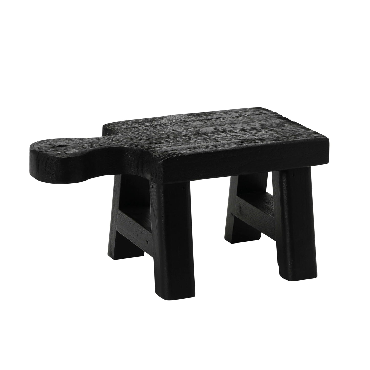 Creative Co-Op Decorative Wood Pedestal, Black