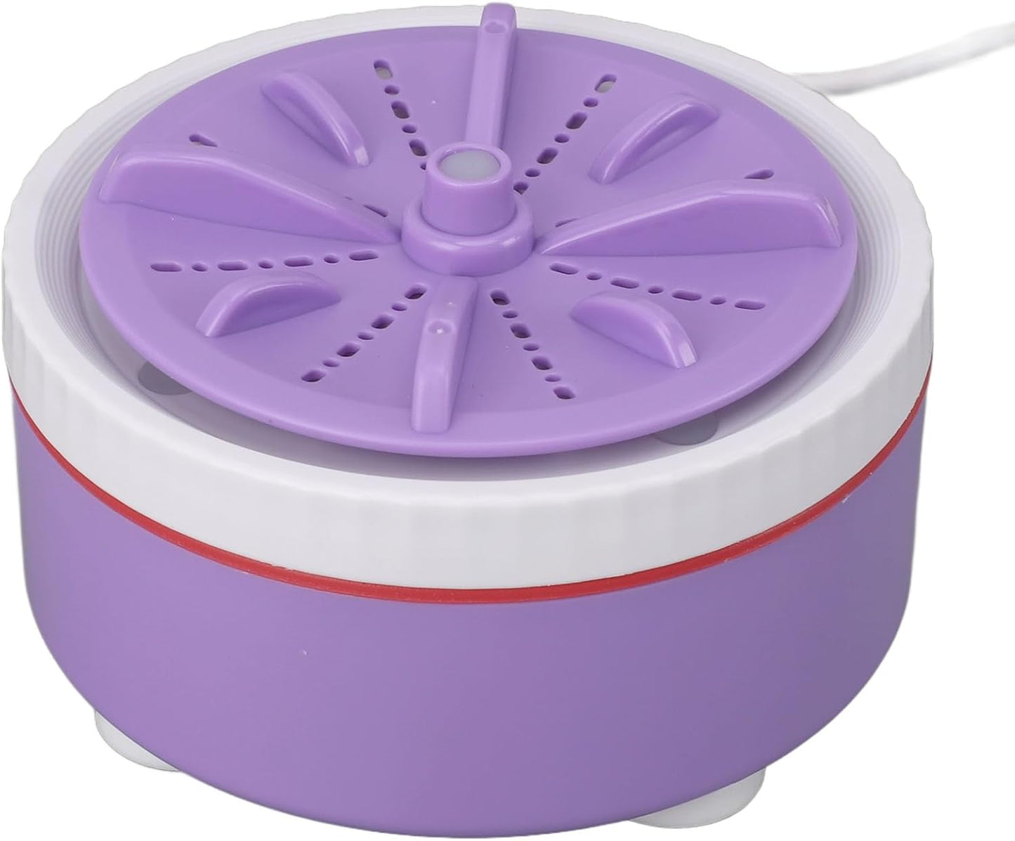 Mini Turbo Washing Machine - USB Portable Small Clothes Washer for Travel, Timed Adjustable Laundry for Underwear, Baby