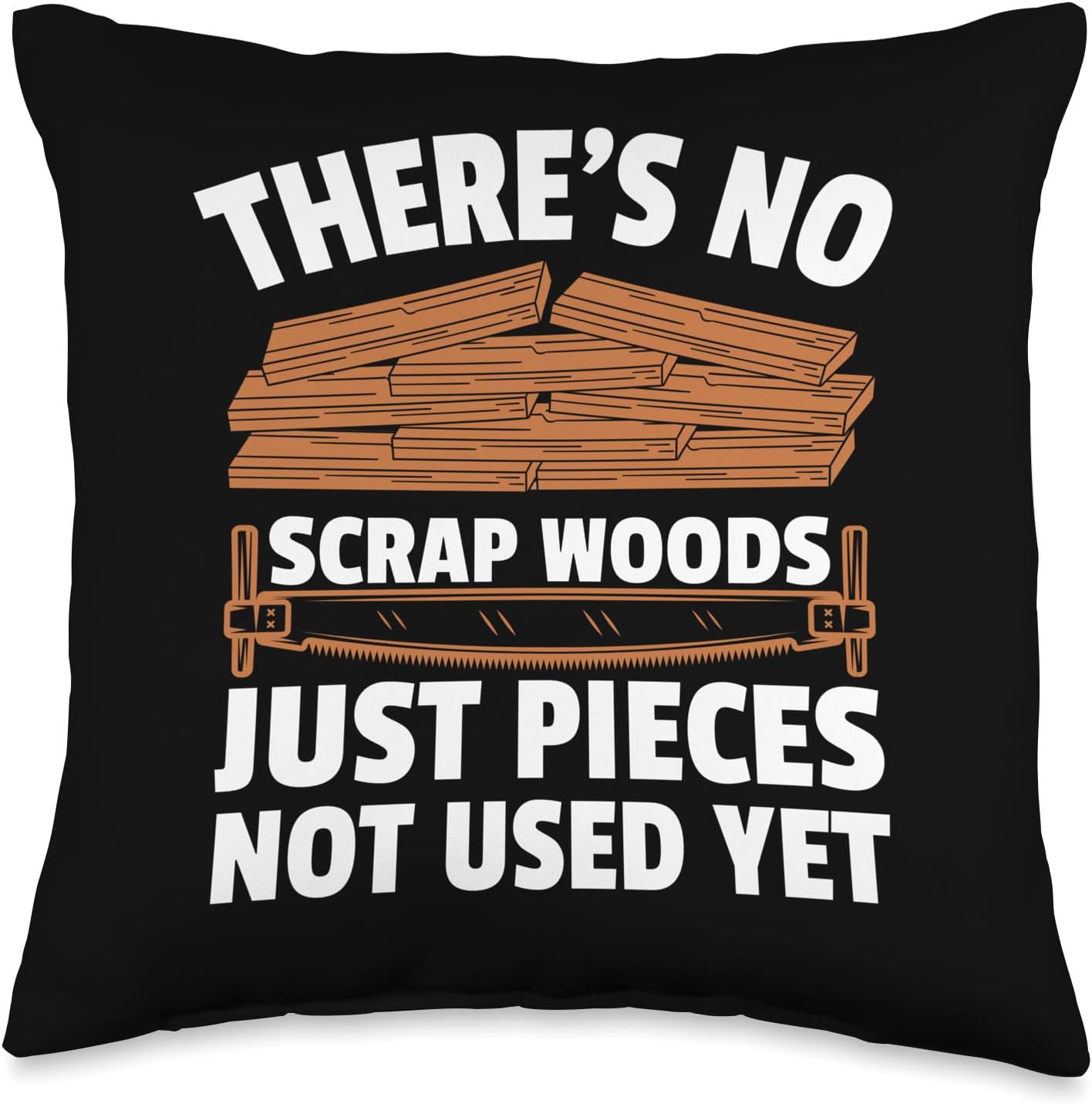 Woodworking Design Throw Pillow for Men and Women Woodworker Wood Tools