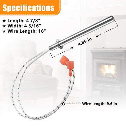 SRV7000-660-AMP Replacement for Pelpro Pellet Stove Igniter & Pleasant Hearth Pellet Stoves Ignitor, 300W
