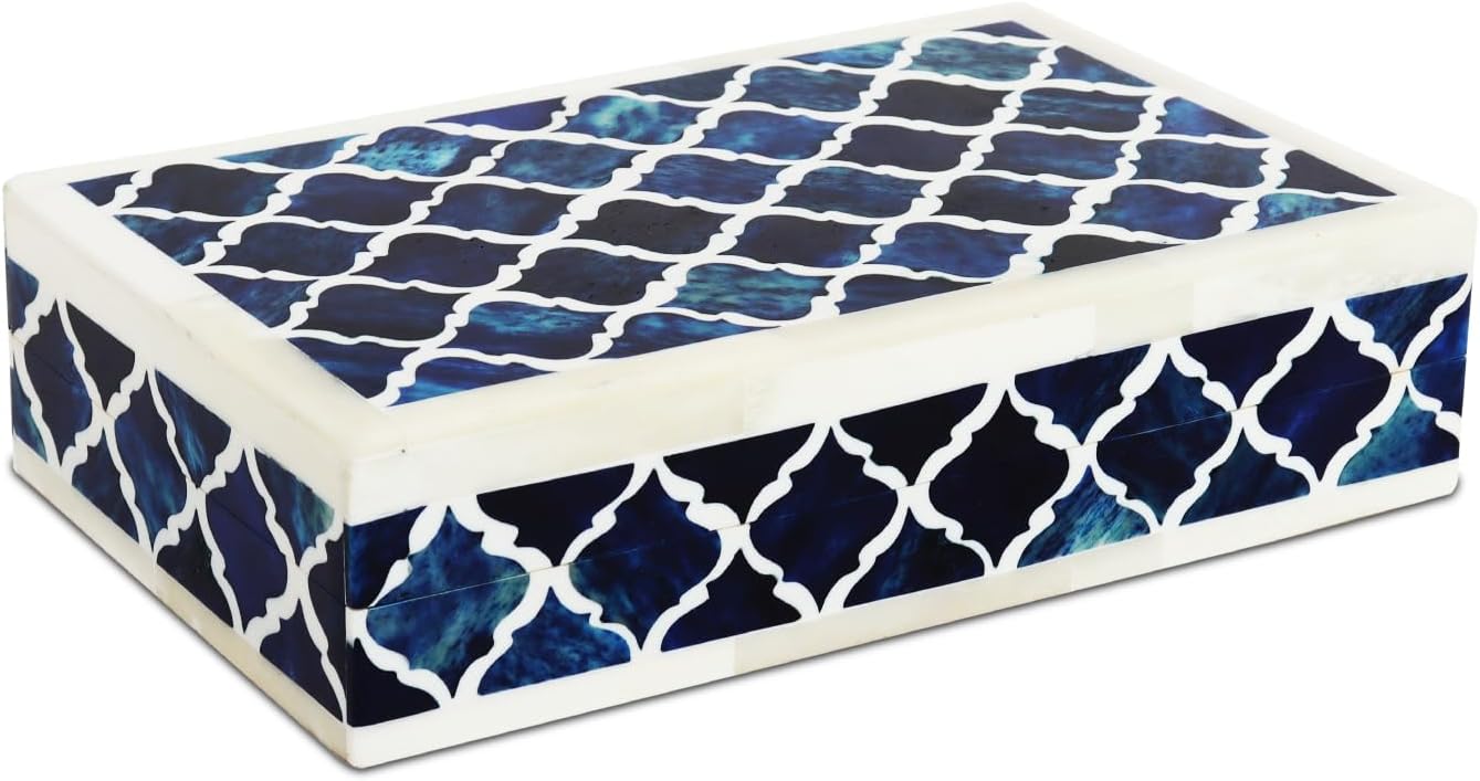 Handicrafts Home Handmade Decorative Box, Patisserie Pattern Storage Organizer for Keepsakes and Home Decor