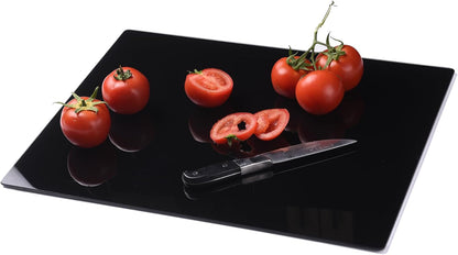 Phore Tempered Glass Cutting Board for Kitchen, Clear Scratch Resistant, Heat Resistant for Countertop