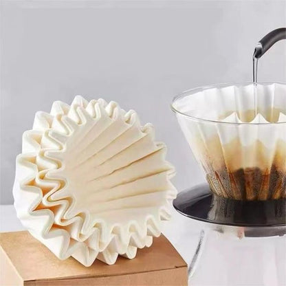 Commercial Coffee Filters - Extra Large 12 Cup Unbleached Filters (300ct) | 9.75" Diameter for Bunn Machines