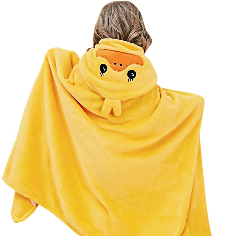 SEVDO Toddler Hooded Bath Towel, 27.5"X55" Girl Boy Robe with Hood 3-8,Soft Absorbent Baby Bath Towels, Highly Absorbent Bathrobe Blanket Kids Shower Gifts,Toallas de Baño para Bebe