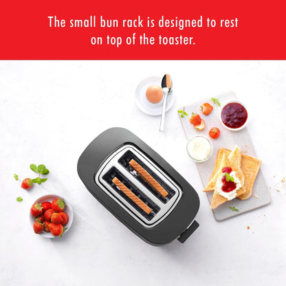 ZWILLING Enfinigy Toaster Bun Warmer, Short, Black