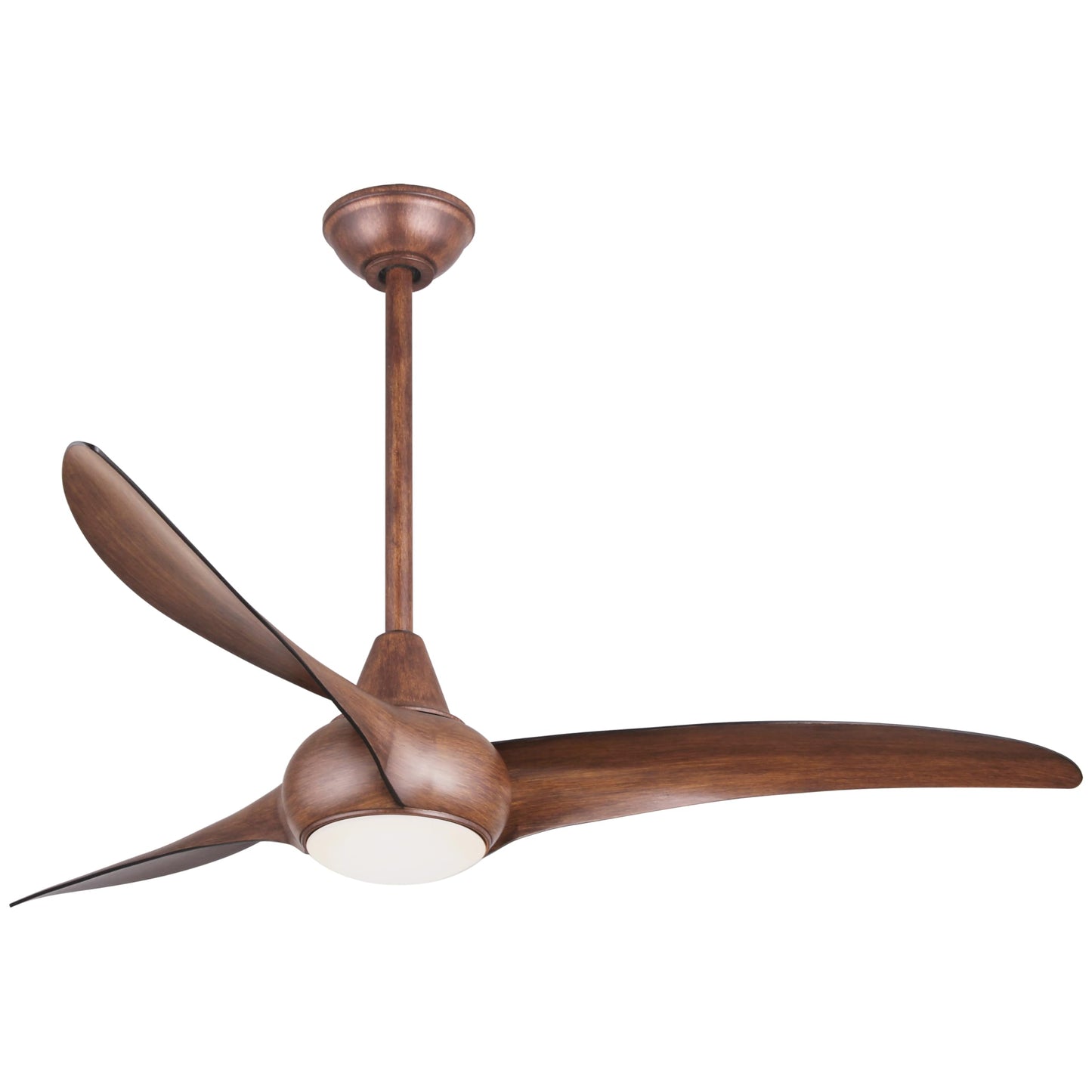 Minka-Aire F844-DK, Light Wave 52" Ceiling Fan with LED Light Kit, Distressed Koa Finish