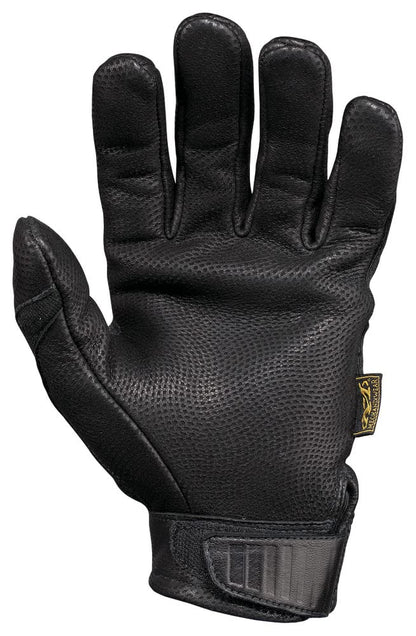 Mechanix Wear CarbonX Level 1 Fire Protection Gloves - Genuine Leather Extreme Heat & Flame Resistant Gloves - Heavy Duty High Temperature Resistance - Medium - Black