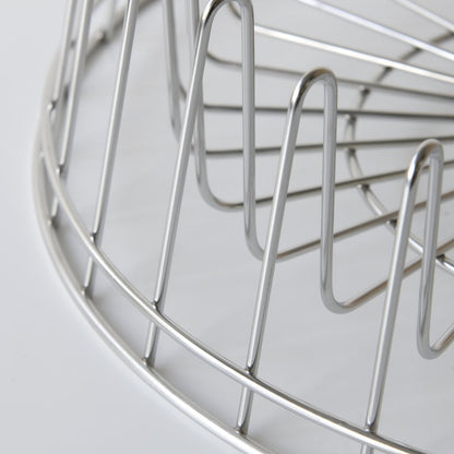 Alessi APD04 "A Tempo" Dish Drainer, Silver