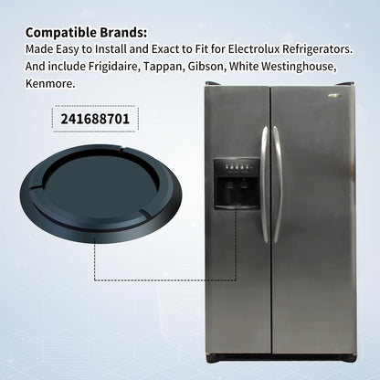 New 2 Pack Dispenser Door Seal Flap Replacement for Electrolux, Frigidaire, Kenmore Refrigerators