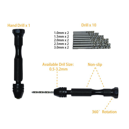 Befbox 3D Printer Tools Kit, Universal 3D Printer Accessories & Cleaning Kit Includes Deburring Tool, Art Knife, Files, Wire Cutter, Drill, Scraper, Brush for 3D Print Removing, Cleaning, Finishing