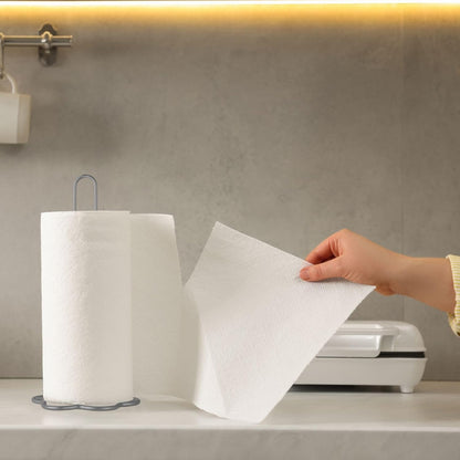Paper Towel Holder Countertop, Sturdy Kitchen Paper Towel Stand for Organization and Storage