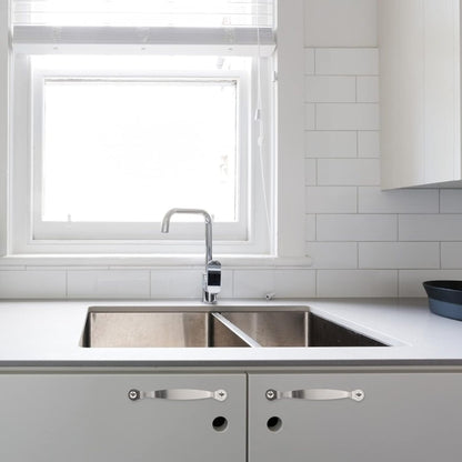 Cutting Board Handles Cabinet Pulls: 3pcs Stainless Steel Drawer Handles for Kitchen Butcher Board, Side Pulls