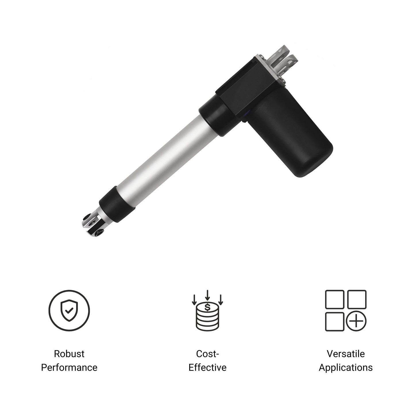 Progressive Automations 24V Feedback Linear Actuator - 18 inch, 400 lbs Force with Hall Effect Sensor Feedback IP66 Water Resistance - High Load Actuator for Home Automation, Manufacturing, Automotive