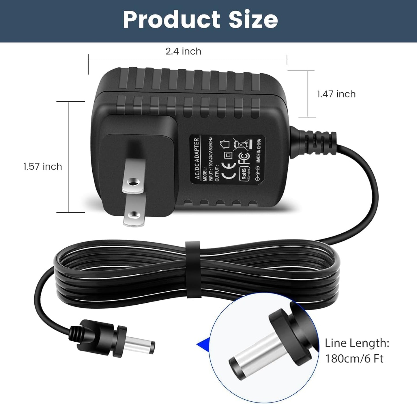 9.6V Charger for Shark Handheld Vacuum, Compatible with Shark CH901 Ultra Cyclone Pro Cordless Vacuum