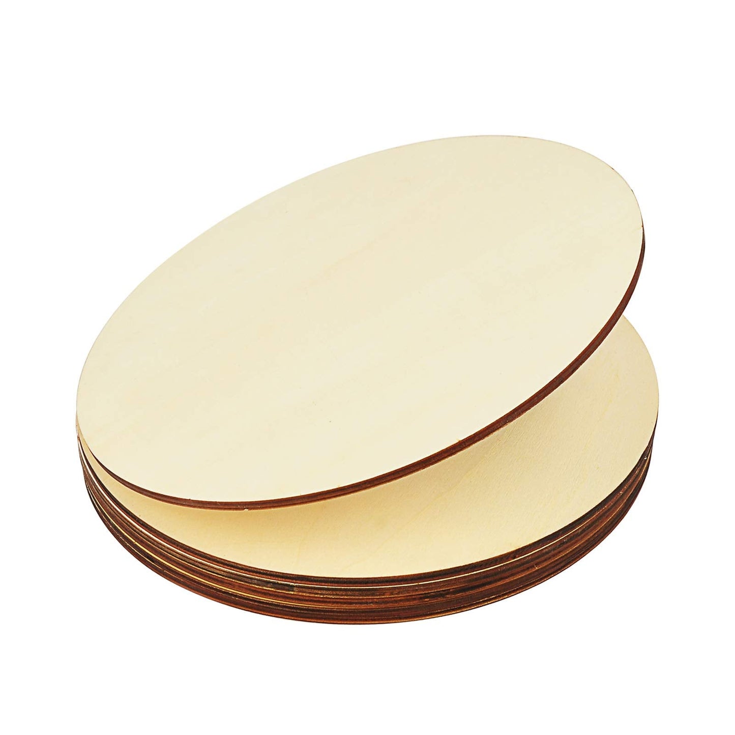 [Upgraded] Artificer 3 Pieces Large Round Wooden Discs 18 Inch, 1/4 Thick Unfinished Wood Circles 18 Inch Circle Blank Plywood Board Cutouts Wood Rounds for Crafts, Wood Burning, Door Hanger Signs