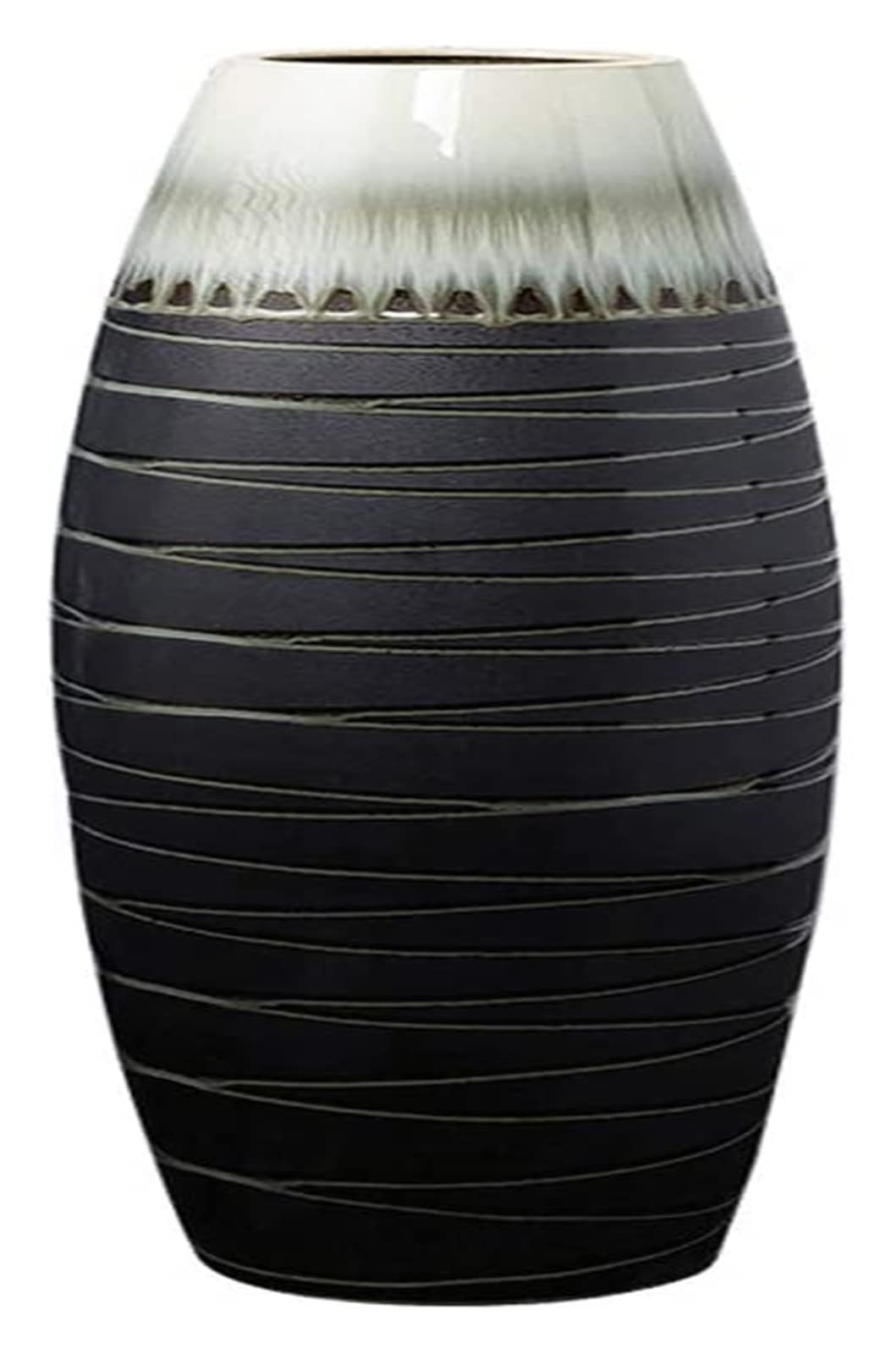 Sculpture Vase Vase Floor Ceramic Decorative Handcrafted Home Living Room Office Porch Corridor 60cm13cm13cm Crafts