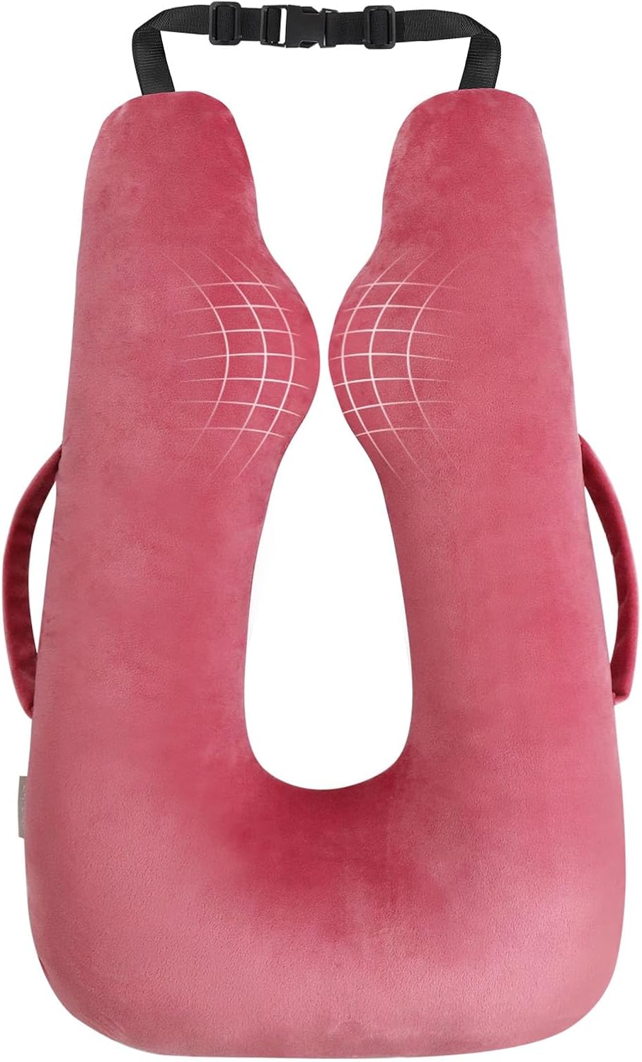 TinlyFinly Car Travel Pillow for Kids Adults, Raised Padding Head and Neck Support Car Seat Sleeping Pillow