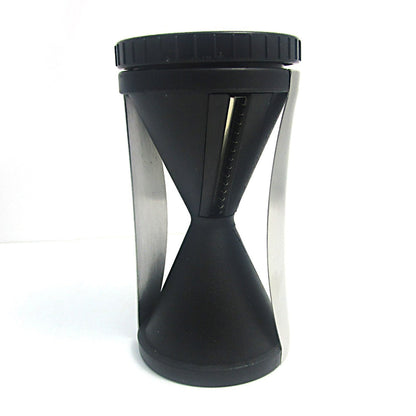 Premium Spiral Slicer with Ceramic Peeler - Black - Sharp, Durable, Rust-Resistant