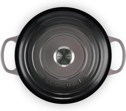 Le Creuset Enameled Cast Iron Dutch Oven - 7.25 Qt. | Versatile Oyster Color for Cooking