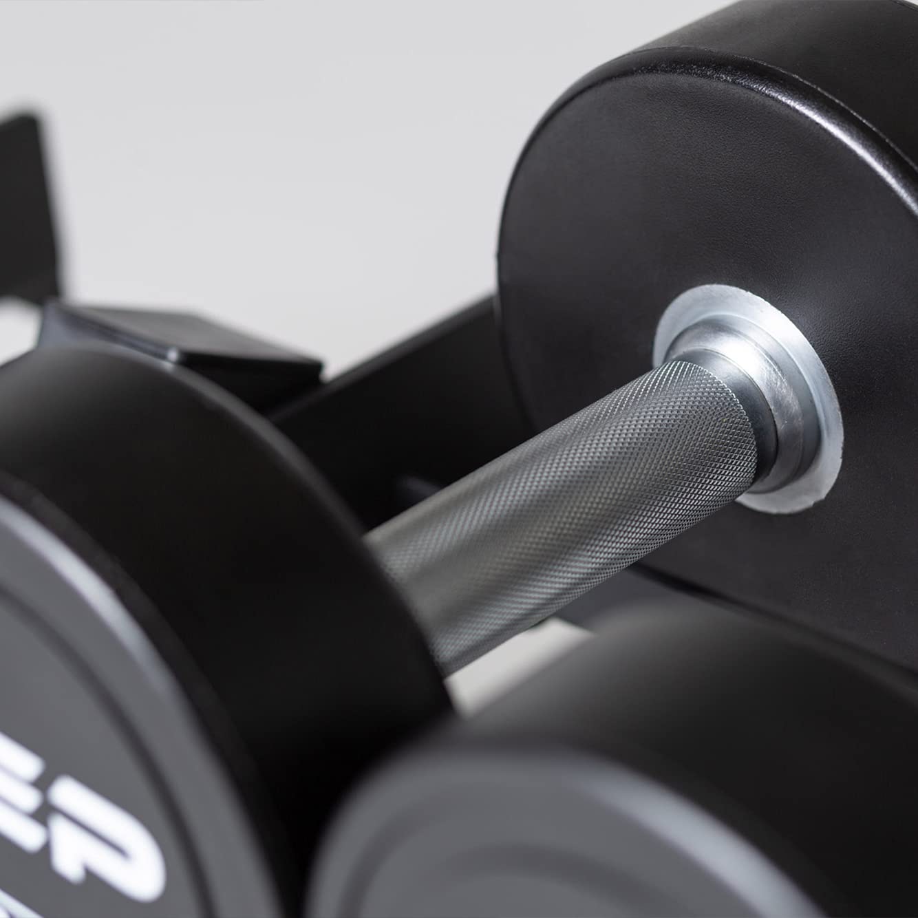 REP Urethane Coated Dumbbell Set - 5-75 lb with 3-Tier Rack