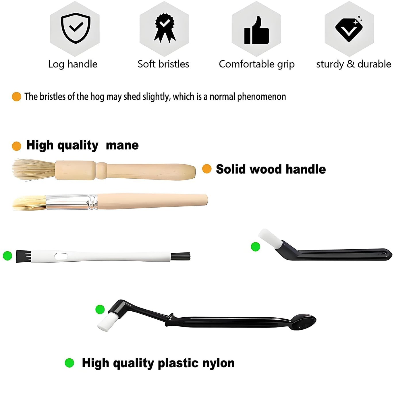 Espresso Machine Cleaning Brush - 15 PCS Long Handle Straw & Bottle Brush Kit, Flexible Scrubber for Coffee Pots, Mugs, Cups, Water Bottles, Glassware & Bent Pipes