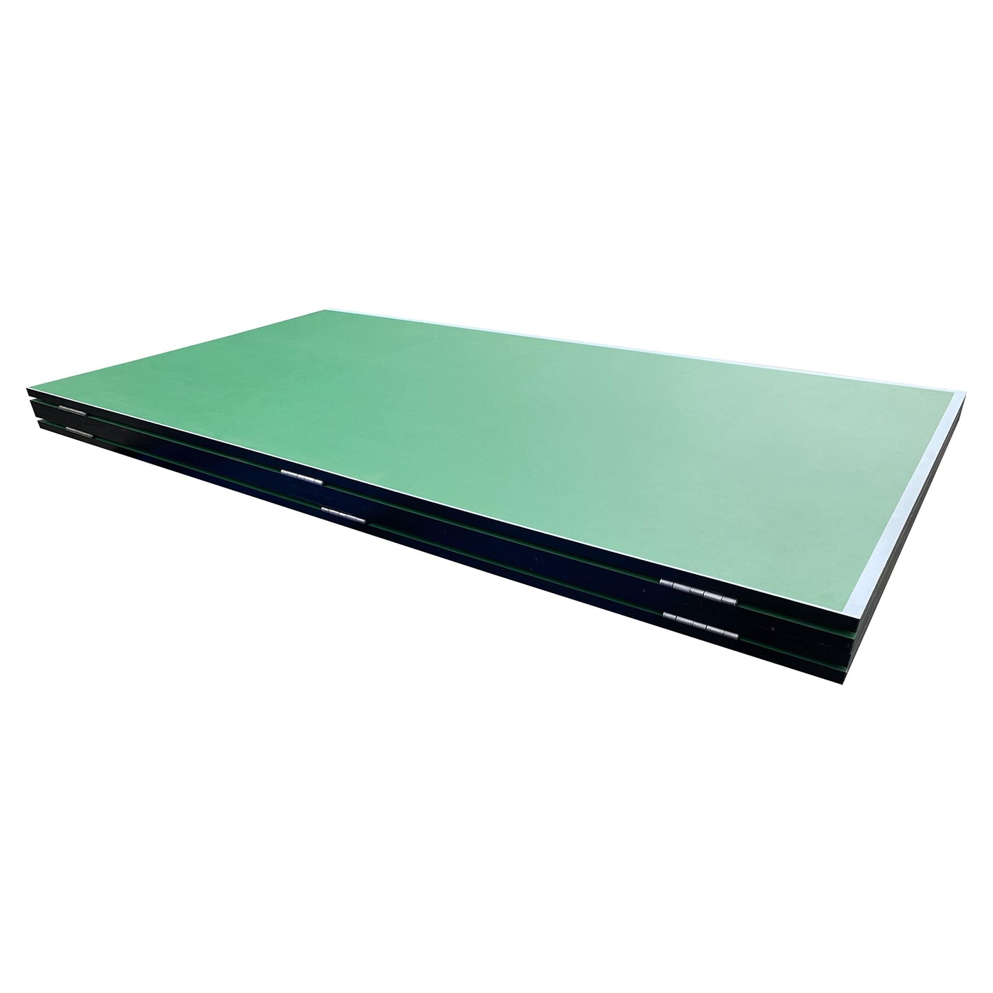 RACK Virgo Table Tennis Conversion Top for Billiard/Pool Table (Green) – Full-Size 4-Piece Folding Ping Pong Table, Pool Table Tennis Top, Foldable Table Tennis Table