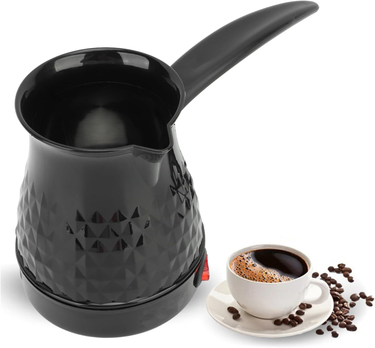 ZJchao Electric Stainless Steel Coffee Maker, 600ml, US Plug 110v