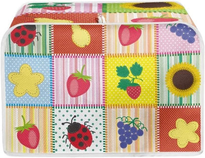 Pink Peony Toaster Cover, 2 Slice Washable & Waterproof Small Appliance Cover for Kitchen, Gift for Women