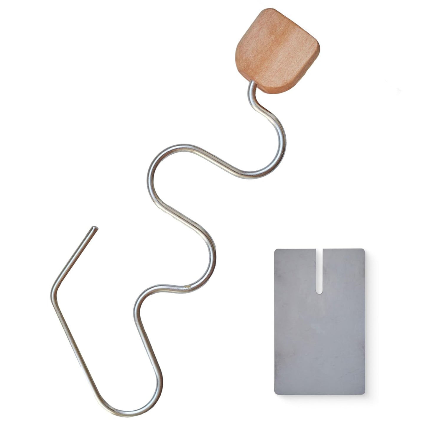 16-80 oz Peanut Butter Stirrer, Natural Nut Butter Mixer Steel Scraper Multi-Size: Fits Jars