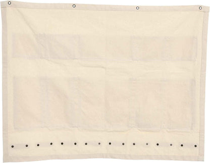 Household Essentials Short Canvas Craft and Garden Wall Organizer