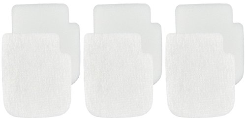 Dttery Filter Replacement for Shark Stratos AZ3000 AZ3002 Vacuum, XFFKAZ3000, 3 Foam and Felt