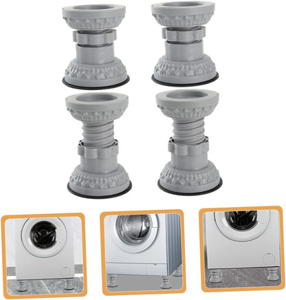 Housoutil 4pcs Anti Vibration Pads for Washing Machine, Washer Leg Stabilizer Support
