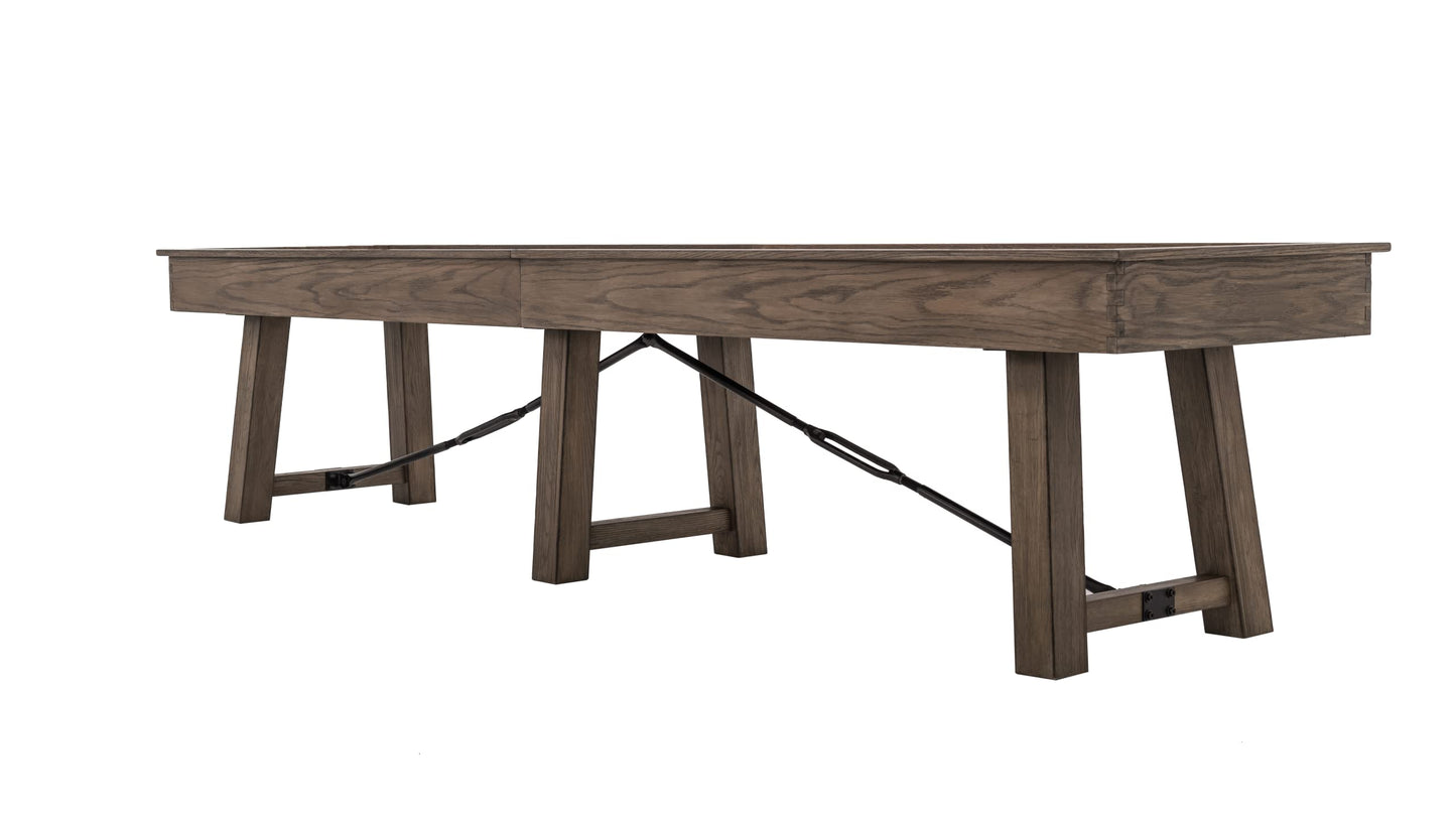 Empire USA Plank & Hide - Isaac Shuffleboard Table (16')