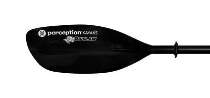 Perception Kayaks Outlaw 11.5 | Sit on Top Fishing Kayak + Outlaw 3-Piece Kayak Paddle