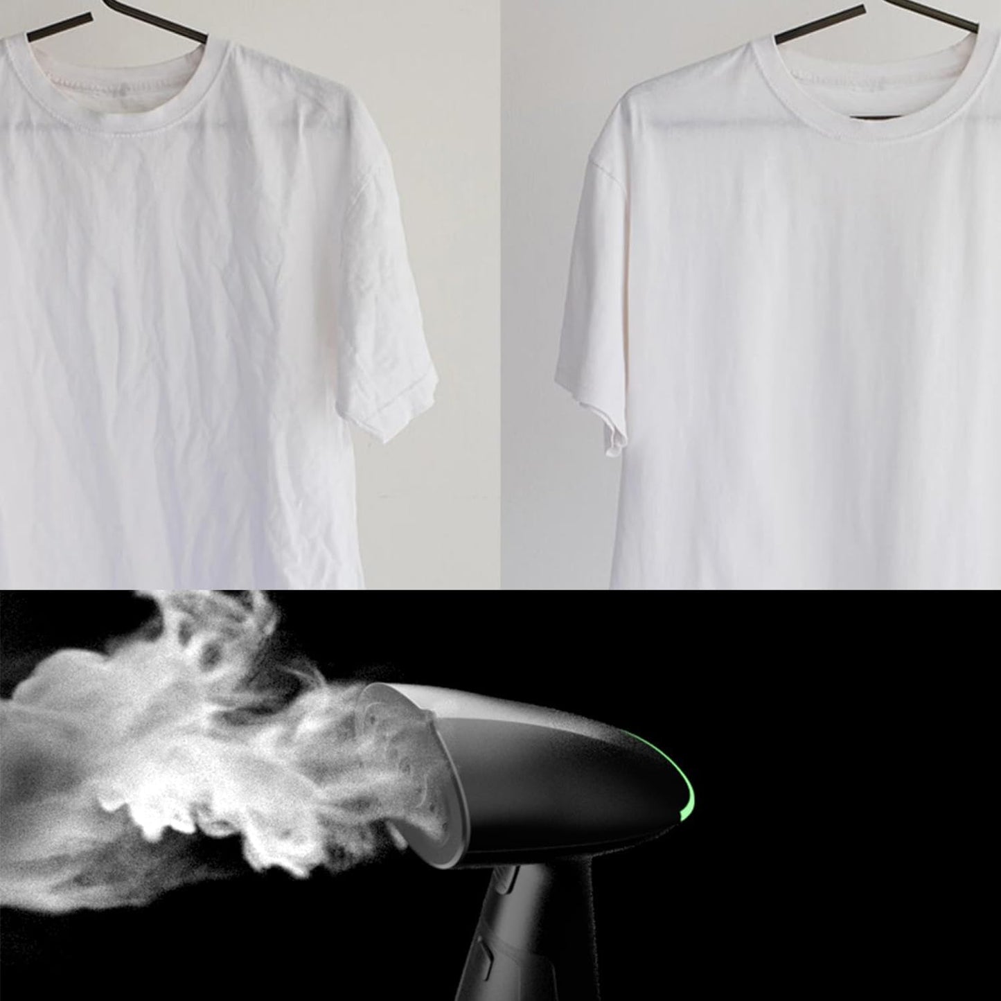 Travel Garment Steamer - Skiennix Handheld Clothes Steamer | Fast Heat-Up in 30 Seconds, 1000W