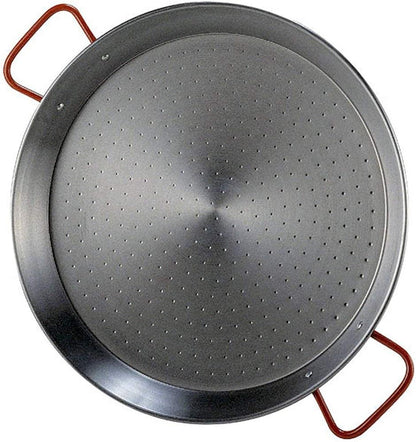 Garcima 11-inch Carbon Steel Paella Pan, 28cm