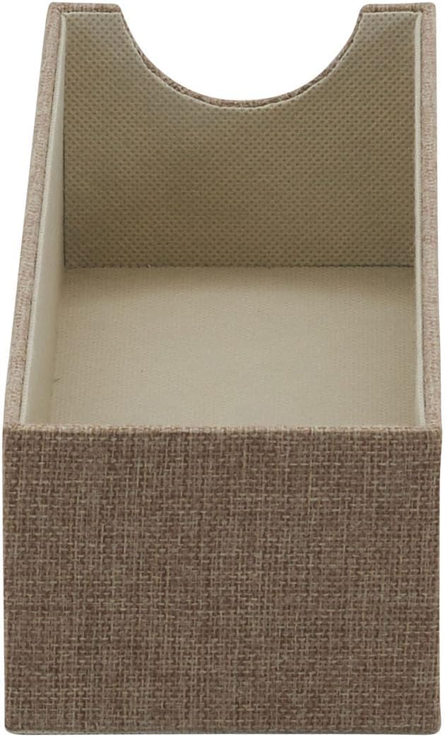 Household Essentials Brown 720-1 Deep Drawer Organizer Box for Storage | 12 in x 4 in x 3.13