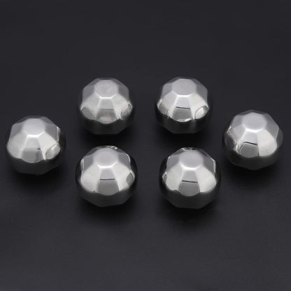Stainless Steel Ice Spheres for Chilled Wine, Whiskey, and Fruit Drinks