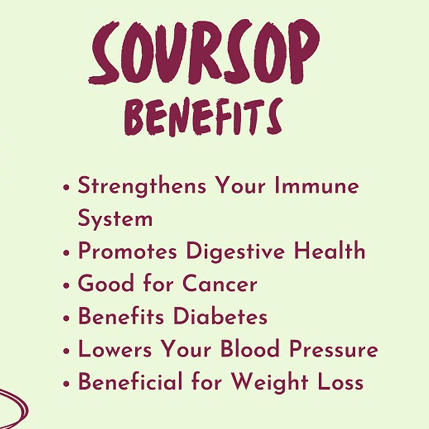 Soursop Fruit Powder | 100% Pure Graviola Pulp | Sweet, Tropical Flavor | Smoothies, Drinks & Recipes | 4oz Resealable Pouch