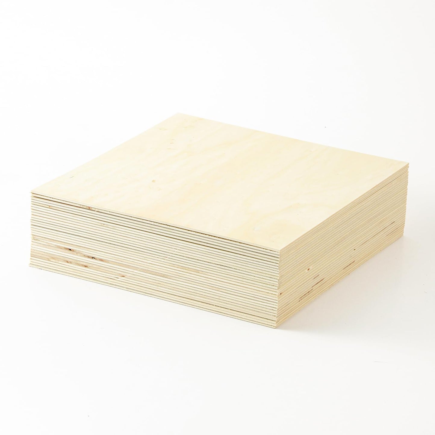 30 Pack Basswood Sheets 12"x12"x1/8", 3mm Basswood for Laser Cutting, Thin Plywood Board Unfinished Wood for Crafts, DIY Architectural Models Making, Wooden Engraving, Wood Burning Product.