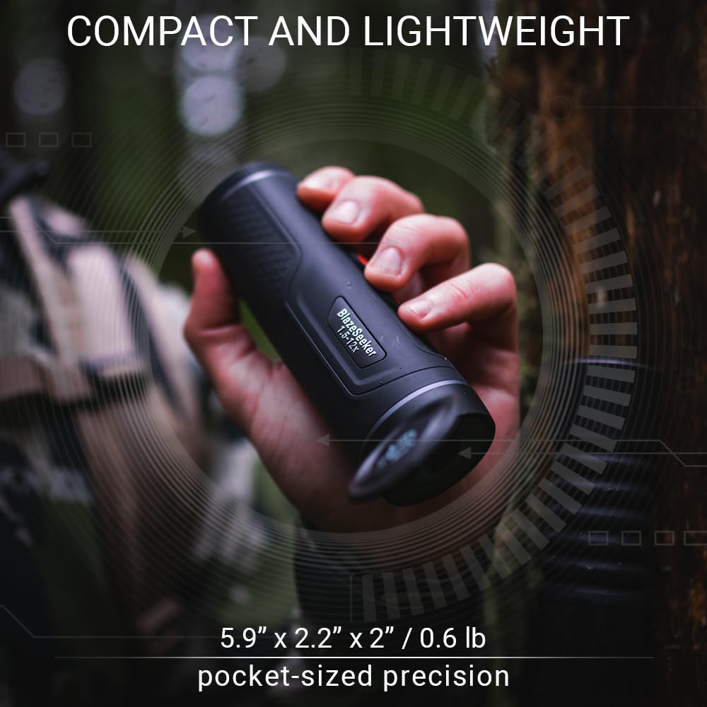 ATN BlazeSeeker-207 Thermal Imaging Monocular 256x192; 1-8.8X 12 Micron <35 NETD 50 Hz