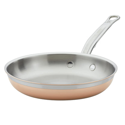 Hestan - CopperBond Collection - 100% Pure Copper Frying Pan, Induction Cooktop Compatible, 8.5-Inch
