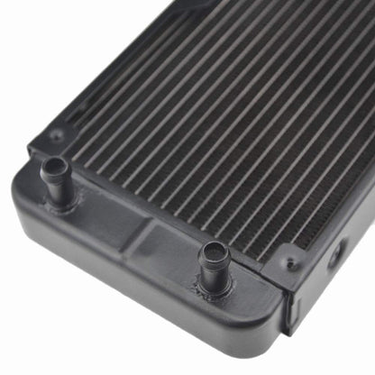 BXQINLENX 18 Pipe Aluminum Heat Exchanger Radiator for PC CPU CO2 Laser Water Cool System Computer 360mm(A)