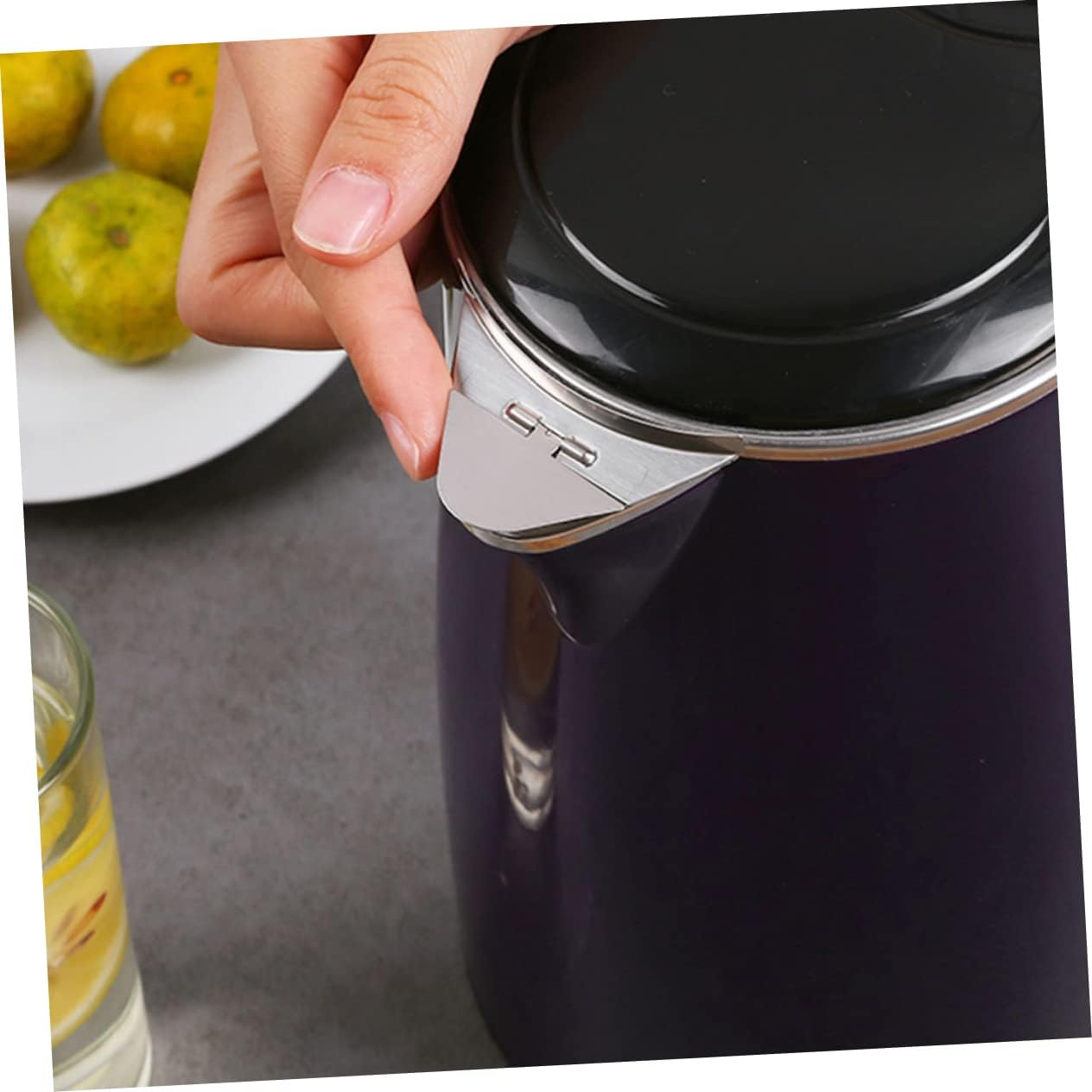 3pcs Electric Kettle Dust Cover, Spout Caps for Water Boiler Kettle, Stainless Steel Teapot Lid Accessories