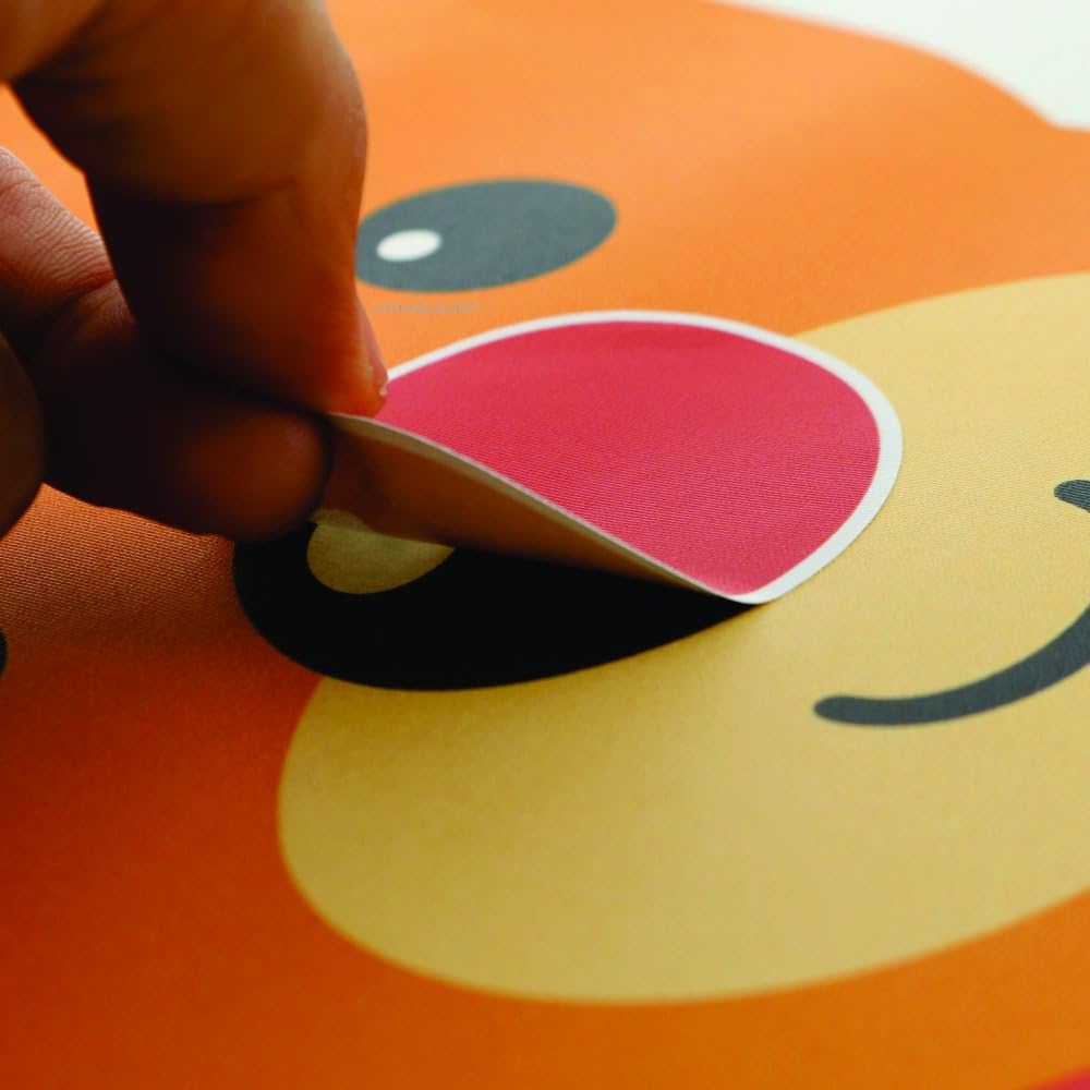 Stickamajigger Stick the Red Nose on the Reindeer Poster Game - Restickable & Reusable
