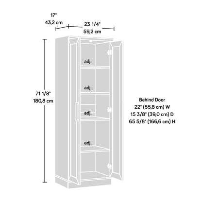 Sauder HomePlus Storage Cabinet/ Pantry cabinets, Sienna Oak finish