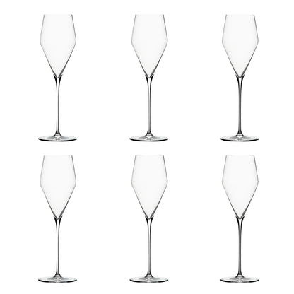 Zalto Denk'Art Champagne Glass Hand-Blown Crystal - Boxed Set of 6