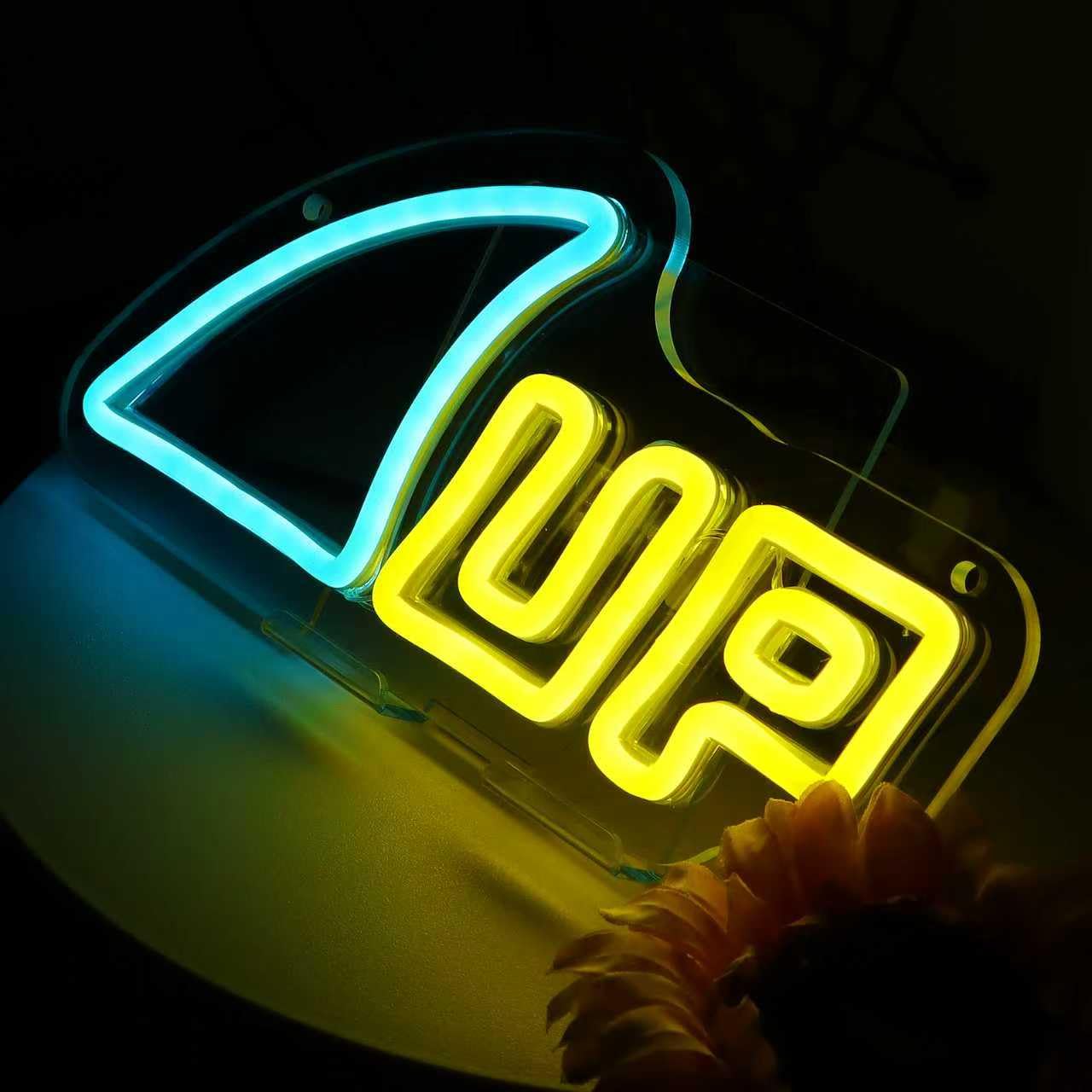 MOERBENCHI Football Neon Sign Football Team Logo Neon Light for Wall Decor, Dimmable Sports LED Sign for Man Cave Party Bar Dorms Bedroom, American Football Club Gift for rugby Fans Teens