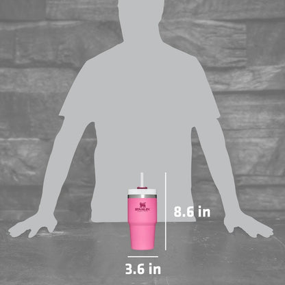 STANLEY Adventure Quencher Travel Tumbler 20oz Azalea